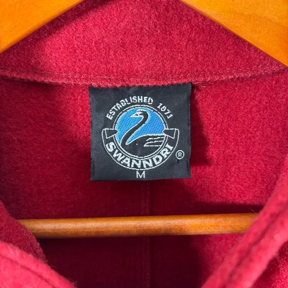 Swanndri Heavyweight Wool Vest Red Medium - Picture 3 of 6